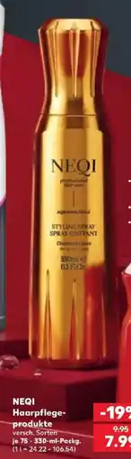 Kaufland NEQI Styling Spray Angebot