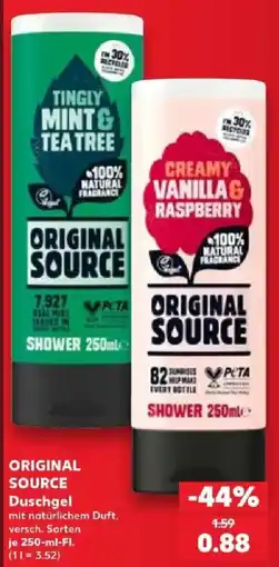 Kaufland ORIGINAL SOURCE Duschgel Angebot