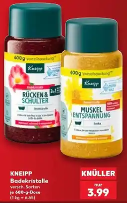 Kaufland KNEIPP Badekristalle Angebot