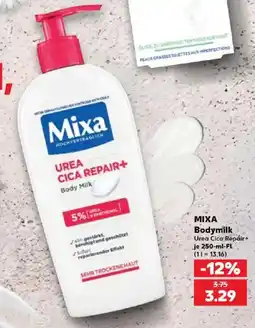 Kaufland MIXA Bodymilk Urea Cica Repair+ Angebot
