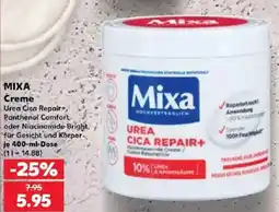 Kaufland Mixa Creme Urea Cica Repair+ Angebot
