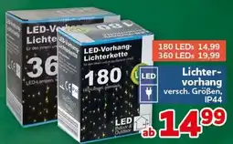 CENTERSHOP LED-Vorhang-Lichterkette Angebot