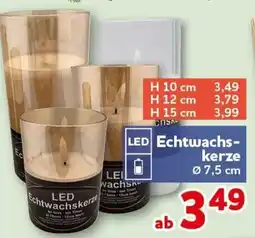 CENTERSHOP LED Echtwachskerze Angebot