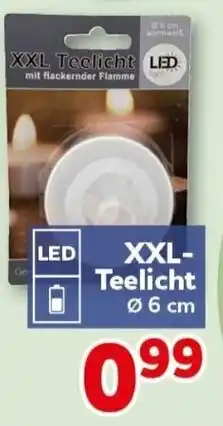 CENTERSHOP XXL-Teelicht Angebot