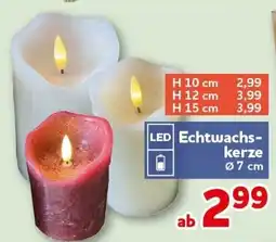 CENTERSHOP LED Echtwachs-kerze Angebot