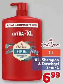 CENTERSHOP Old Spice XL-Shampoo & Duschgel 3-in-1 Angebot