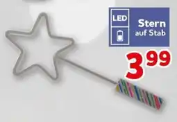 CENTERSHOP Stern auf Stab Angebot