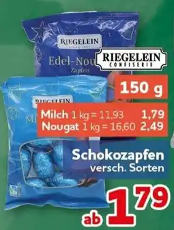CENTERSHOP Riegelein Schokozapfen Angebot