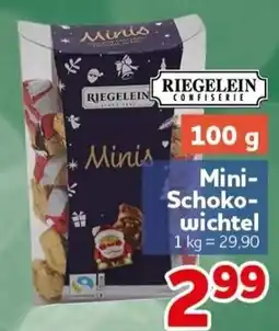 CENTERSHOP Riegelein Minis Mini-Schoko-wichtel Angebot