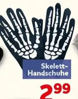 CENTERSHOP Skelett-Handschuhe Angebot