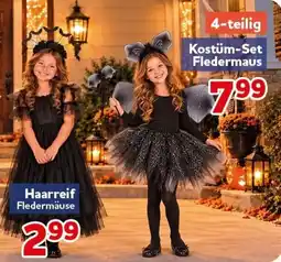 CENTERSHOP Kostüm-Set Fledermaus Angebot
