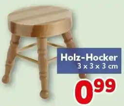 CENTERSHOP Holz-Hocker Angebot