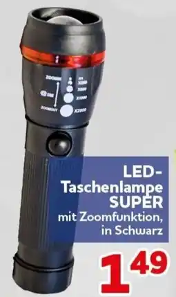 CENTERSHOP LED-Taschenlampe SUPER Angebot