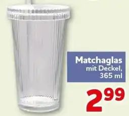 CENTERSHOP Matchaglas mit Deckel Angebot