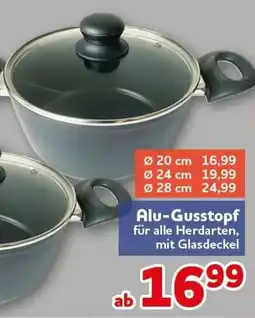 CENTERSHOP Alu-Gusstopf Angebot