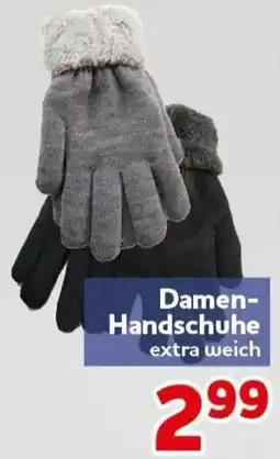 CENTERSHOP Damen-Handschuhe extra weich Angebot
