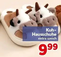 CENTERSHOP Kuh-Hausschuhe Angebot