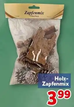 CENTERSHOP Holz-Zapfenmix Angebot