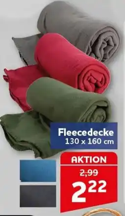 CENTERSHOP Fleecedecke Angebot