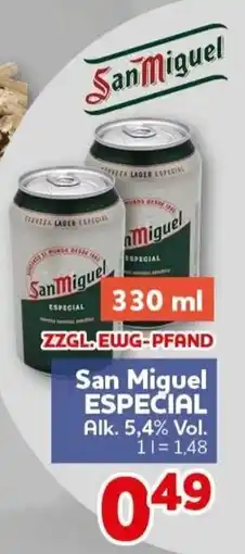 CENTERSHOP San Miguel ESPECIAL Angebot
