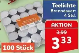 CENTERSHOP Teelichte Angebot