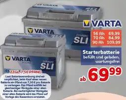 CENTERSHOP VARTA Starterbatterie Angebot