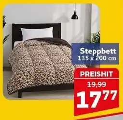 CENTERSHOP Steppbett Angebot