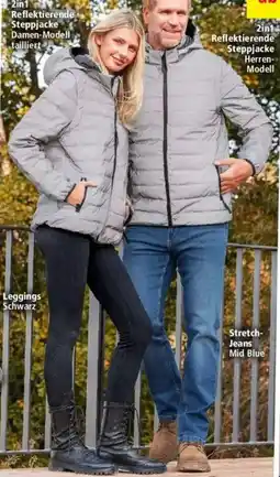 Norma 2in1 Reflektierende Steppjacke Damen-Modell tailliert Angebot