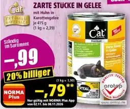 Norma Cat Premium Zarte Stücke in Gelee Angebot