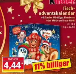 Norma Kinder Tisch-adventskalender Angebot
