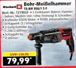 Norma Einhell Bohr-Meißelhammer TE-RH 950/1 5 F Angebot