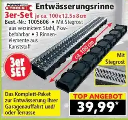 Norma power tools Entwässerungsrinne Angebot