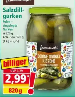 Norma Lewandowski Salzdill-gurken Angebot