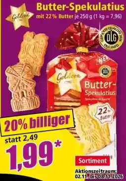 Norma Goldora Butter-Spekulatius Angebot