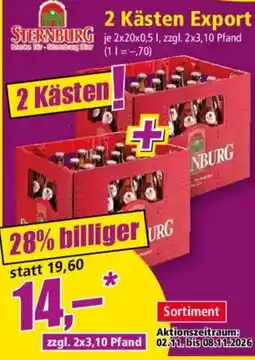 Norma Export Angebot