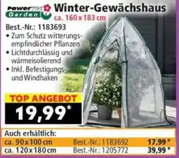 Norma Winter-Gewächshaus Angebot