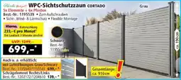 Norma WPC-Sichtschutzzaun CORTADO Angebot