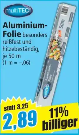 Norma multiTEC Aluminium-Folie Angebot