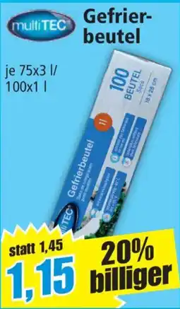 Norma multiTEC Gefrierbeutel Angebot