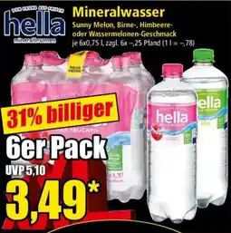Norma Mineralwasser hella Angebot