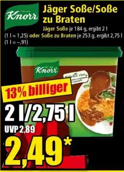 Norma Knorr Jäger Soße/Soße zu Braten Angebot