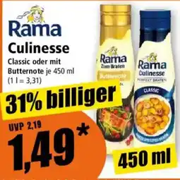 Norma Rama Culinesse Angebot