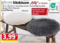 Norma bella casa Sitzkissen "Billy" in Felloptik Angebot