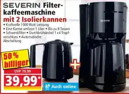 Norma SEVERIN Filter-kaffeemaschine Angebot