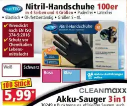 Norma Nitril-Handschuhe multiTEC Angebot