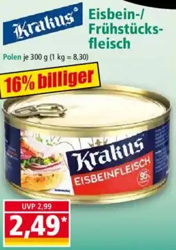 Norma Krakus Eisbeinfleisch Angebot