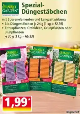 Norma Finest Garden Spezial-Düngestäbchen Angebot