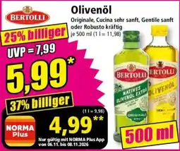 Norma Bertolli Olivenöl Angebot