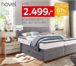 XXXLutz Novel boxspringbett inkl. bettkasten Angebot