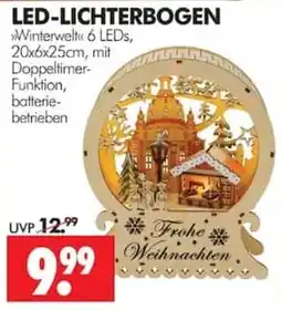 Wreesmann LED-LICHTERBOGEN Winterwelt Angebot
